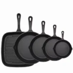 5Pcs Cast Iron Skillet Set & Steak Pan 5 Cast iron skillet set Kenya