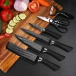 Coated Kitchen Knife Set