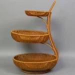 Handmade Rattan Fruit Rack