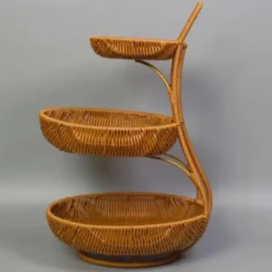 Handmade Rattan Fruit Rack