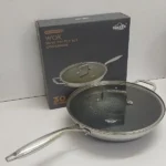 30cm 4.5L Stainless Steel Honeycomb Soup Pot 2 Honeycomb Soup Pot