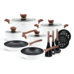 Marble Coated Cookware Set
