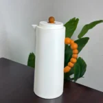 Nordic Vacuum Flask with Beaded Wood Handle 3 Nordic vacuum flask Kenya