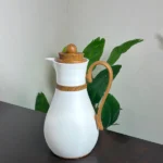 Pot-Shaped Vacuum Flask with Wood-Grain Handle 2 Pot-Shaped Vacuum Flask