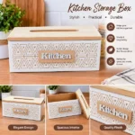 bamboo napkin holder