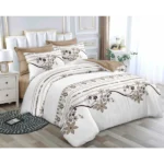 Double-Sided Heavy Cotton Binded Duvet Set 8 duvet set with bedsheet Kenya