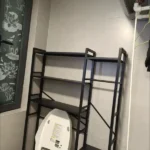 floor standing toilet rack
