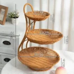 handmade rattan fruit basket Kenya