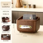 Multifunctional Wood Grain Tissue Holder Storage 6 tissue holder Kenya