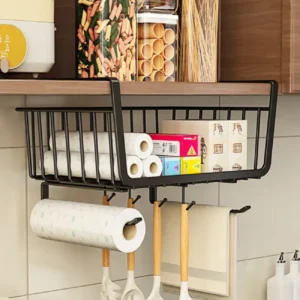 Under-Shelf Rack with Hooks