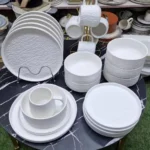 24-Piece Rock Glazed Ceramic Dinner Set 3 24 piece dinner set