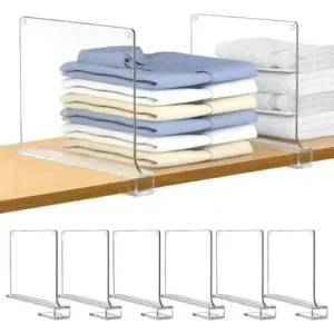 Acrylic Closet & Jeans Dividers