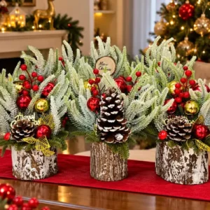 Unique House Collection – Affordable Home & Kitchenware Online Kenya 5 Dusted Mini Christmas Tree