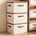 Fabric Storage Box With Cover