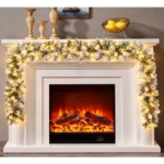 Garland with Built-In Lights