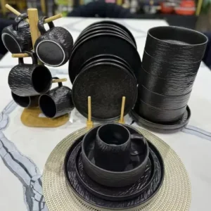 Glazed Ceramic Dinner Set