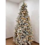 PVC Pre-Lit Christmas Tree