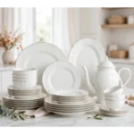 39-Piece Fine Porcelain Dinner & Tea Set 3 Porcelain Dinner & Tea Set