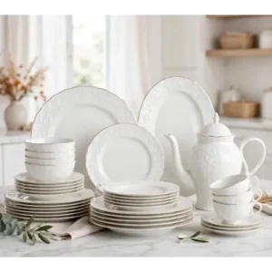 Porcelain Dinner & Tea Set