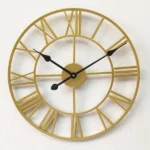 Roman numeral wall clock