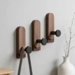 Thick Wooden Wall Hooks 2 Thick Wooden Wall Hooks