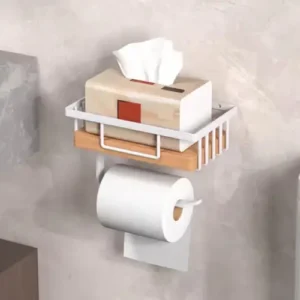 bamboo tissue holder