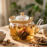 1500ml Borosilicate Glass Teapot with Bamboo Handle 4 borosilicate glass teapot Kenya