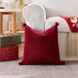 embroidered Christmas cushion Kenya
