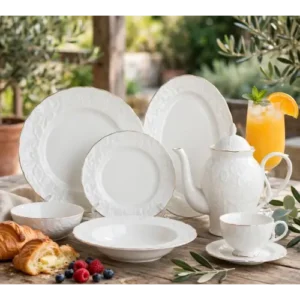 Porcelain Dinner & Tea Set