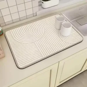 kitchen countertop drying mat