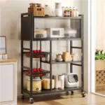 Closed Cabinet Trolley Rack