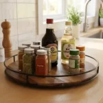 Wooden Rotating Lazy Susan