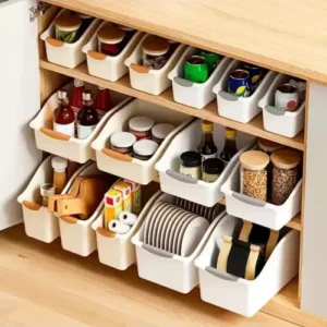 off white storage basket,