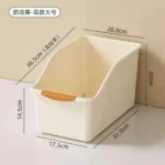 Large Off-White Sliding Storage Basket 6 pantry organizer Kenya