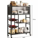 cabinet storage rack