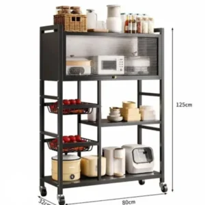 cabinet storage rack