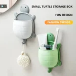 Cartoon Turtle Wall-Mounted Storage Box 6 turtle wall organiser