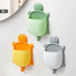 Cartoon Turtle Wall-Mounted Storage Box 2 Wall-Mounted Storage Box